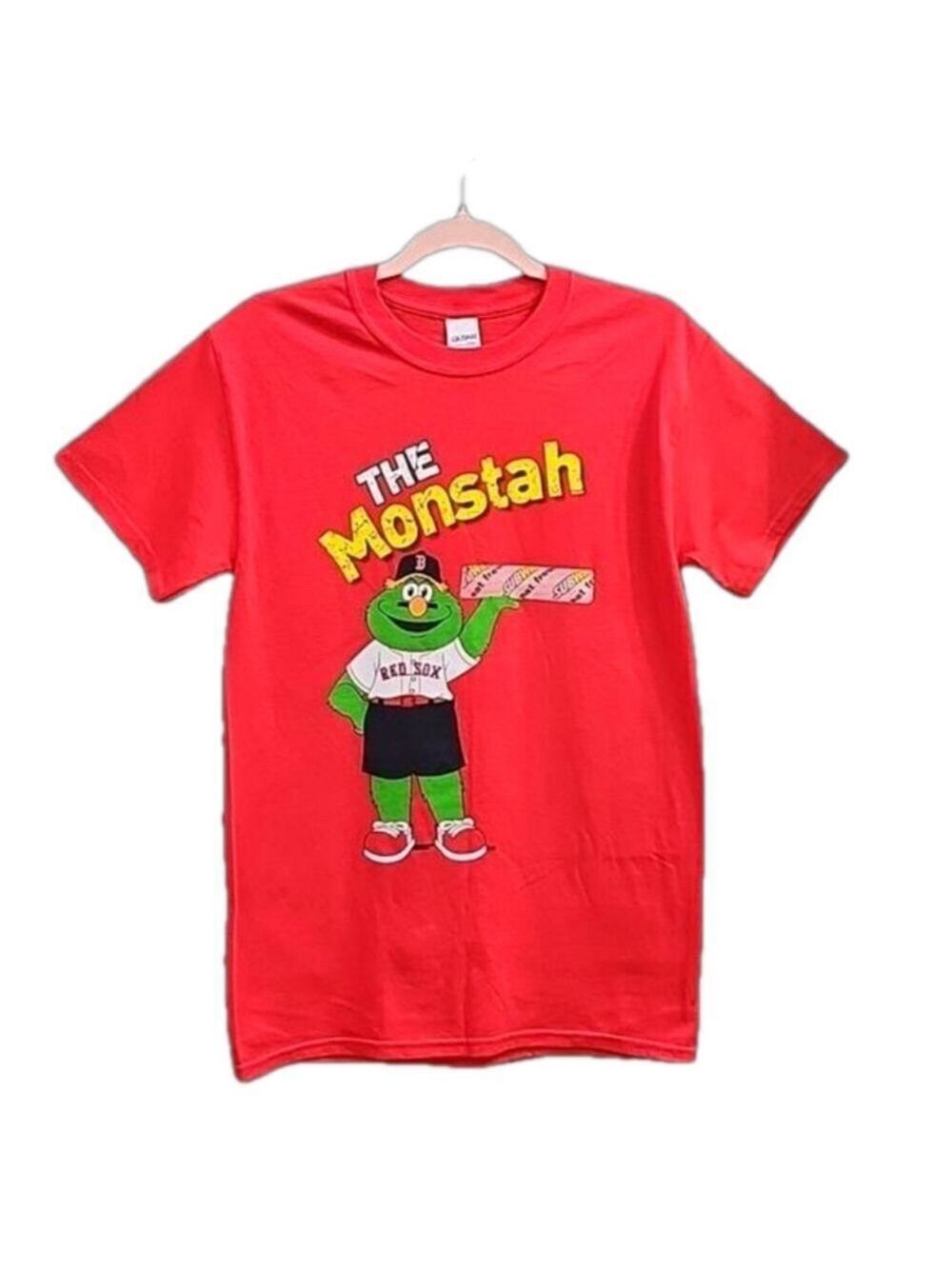 RED SOX TEE WITH WALLY AND SUBWAY SIZE SMALL